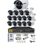IDS 15 Kameralı 5 Mp Lensli 1080P Full HD Kamera Seti - Gece Görüşlü - Su Geçirmez - Cepten İzle