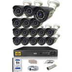 IDS 16 Kameralı Set - 5 Mp Sony Lensli Full HD Gece Görüşlü Güvenlik Kamerası Sistemi - Cepten İzle