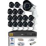 Ids - 16 Kameralı Set - 5mp Sony Lensli Full Hd Gece Görüşlü Güvenlik Kamerası Sistemi - Cepten İzle