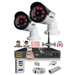 Ids - 2 Kameralı Set - 5mp Sony Lensli Full Hd Gece Görüşlü Güvenlik Kamerası Sistemi - Cepten İzle