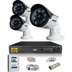 IDS 3 Kameralı Set - 5 Mp Sony Lensli Full HD Gece Görüşlü Güvenlik Kamerası Sistemi - Cepten Izle