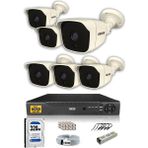 IDS 6 Kameralı Set - 5 Mp Sony Lensli Full HD Gece Görüşlü Güvenlik Kamerası Sistemi - Cepten Izle