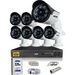 Ids - 7 Kameralı Set - 5mp Sony Lensli Full Hd Gece Görüşlü Güvenlik Kamerası Sistemi - Cepten İzle