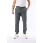 İDS COLLECTİON Erkek Kumaş Pantolon Jogger Kesim Slim Fit Likralı Gri - Beli Lastikli & Rahat Kesim