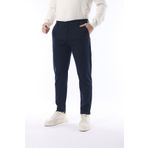 İDS COLLECTİON Erkek Likralı Kumaş Pantolon Mevsimlik Lacivert Slim Fit - Dört Cepli & Regular Siluet