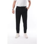 İDS COLLECTİON Erkek Pileli Kışlık Pantolon Likralı Kumaş Siyah - Slim Fit & Normal Bel