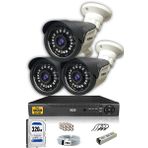 IDS DS-2015HD 3 Kameralı 5MP Sony Lensli Full HD Gece Görüşlü Cepten İzle Güvenlik Kamerası Sistemi