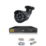 IDS DS-2015HD-SET1-NOHDD-BLACK 1 Kameralı 5 MP Sony Lensli 1080p Full HD Hard Disksiz Güvenlik Kamerası Sistemi