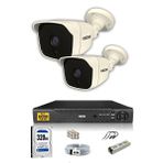 IDS DS-2025 2 Kameralı 5MP Sony Lensli FHD Gece Görüşlü Cepten İzle Güvenlik Kamerası Sistemi