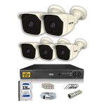 IDS DS-2025 5 Kameralı 5MP Sony Lensli Full HD Gece Görüşlü Cepten İzle Güvenlik Kamerası Sistemi