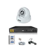 IDS DS-2028HD-SET1-320 1 Kameralı 250 Dış Cepten İzle 5MP Sony Lensli 1080p Full HD Güvenlik Kamerası Sistemi