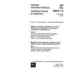 IEC 60835-1-2 Ed. 1.0 b:1992, Methods of measurement for equipment used in digital microwave radio transmission systems: Part 1: Measurements common ... stations - Section 2: Basic characteristics