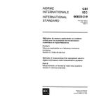 IEC 60835-2-9 Ed. 1.0 b:1995, Methods of measurement for equipment used in digital microwave radio transmission systems: Part 2: Measurements on ... systems - Section 9: Service channels