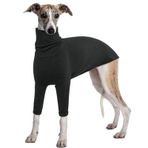 IECOii Tazı Kazak, Salukis Kazak Köpek Kazak Mont Tazı Sıcak Giyim Köpek Balıkçı Yaka Gömlek Tazı Sıcak Yelek Whippet Köpek Pijama PJS Bacaklı Tazı Tulum XXL