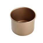 IEEDFJKK 4 inç yuvarlak kek kalıp çıkarılabilir alt ağır tatlı kurabiye tava pişirme mutfak gereçleri tepsi Bakeware