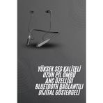 ieg™ 100 Saat Bluetooth Kulaklık Dijital Göstergeli ANC Özelliği Kablolu