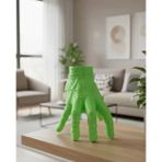 ieg™ 3D Yeşil El Dekoratif Heykel 27x22 cm Büyük Boy Modern Tasarım