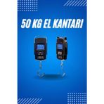 ieg™ 50 Kg Dijital El Terazisi Cep Tartısı El Kantarı Terazi