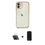 ieg™ iPhone 11 Kılıf Vadi Minimal - Siyah 6D Antistatik Mat Seramik Hayalet Nano Ekran Koruyucu + Şe