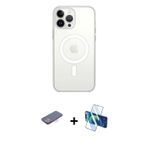 ieg™ iPhone 13 Pro Kılıf Ahenk Yansıma Prime - Siyah 3D Antistatik Seramik Nano Ekran Koruyucu + Pem