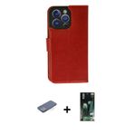 ieg™ iPhone 13 Pro Kılıf Siluet Işık Serisi - Şeffaf 360 Full Body Arka Koruyucu + Yeşil Renkli Kame