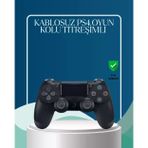 ieg™ Kablosuz PS4 Oyun Kolu Çift Motor Titreşimli Uzun Bataryalı