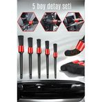 ieg™ Turk 5 Boy Araç Detay Temizlik Fırça Seti Slalom Design