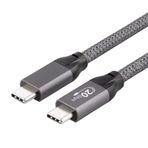 ienzaGenCables MNN, KYY, ARZOPA, InnoView, UPERFECT, c-force, ReHisk, ForHelp, HotYeah, VILVA, ViewSonic, VisionOwl ve Diğer Harici Taşınabilir Monitör için 6FT Uzun USB-C - USB-C (C - C) Şarj ve Video Ekran Kablosu