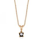 İf Pırlanta 0.08 ct Elmas Tektaş Kolye,