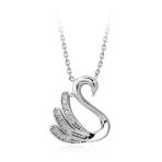 İf Pırlanta 0.08 ct Pırlanta Kuğu Kolye