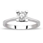 İf Pırlanta 0.25 ct F Renk Pırlanta Tektaş Yüzük