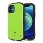 iFace Birinci Sınıf Seri iPhone 12 Mini (5,4 inç) Cep Telefonu Kılıfı – Sevimli Çift Katmanlı [TPU ve Polikarbonat] Hibrit Darbeye Dayanıklı Koruyucu Kılıf [Düşme Testli] - Yeşil