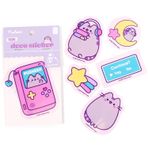 iFace Pusheen The Cat Özel Sınırlı Sayıda Telefon Kılıfı Kendin Yap Sevimli Dekorasyon Çıkartma Seti - iPhone 16/15 / 14/13 ve Samsung Galaxy için Evrensel Akıllı Telefon Kılıfı Vinil Çıkartmalar - 5
