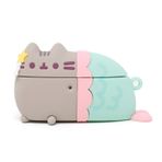iFace x Pusheen Sevimli AirPods Pro Kılıf - Deniz Kızı Karakteri Silikon Koruyucu Kapak [Karabina Klipsi Dahil] [Kablosuz Şarj Uyumlu]