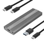 Ifan M.2 NVMe SATA SSD Muhafaza Adaptörü, NVMe PCI-E M.2 SSD USB 3.1 Gen 2 (10 Gbps), Boyut 2230/2242/2260/2280 SSD Kılıf Desteği UASP