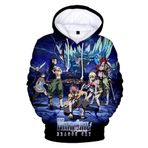 IFIKK 3D Baskı Karikatür Unisex Lucy Hoodie Uzun Kollu Cosplay Anime Kazak Dış Giyim Kapüşonlu Kazak, Stil 010, L
