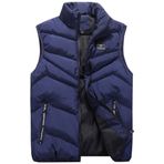 IFIKK Gilets Mavi Kapitone Puffer Erkek Ceket