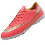 IFIKK IFIKK009 TF ST7 Pembe - Gümüş Renk Desenli Çivili Unisex Krampon Ayakkabı