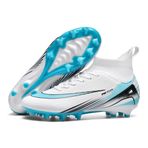 IFIKK NEW02 High Top Spike Cleats Athletics Unisex Çocuk Futbol Ayakkabısı
