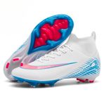 IFIKK NEW05 High Top Spike Cleats Athletics Unisex Çocuk Futbol Ayakkabısı