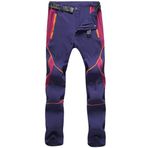 IFIKK Softshell Mor İnce Streç Erkek Outdoor Pantolon
