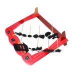 ifundom 1 Set El Yapımı Gölge Kuklaları Çocuklar Için Play Play Puppet Tiyatrosu Çin Hikayesi El Kuklaları Ve DIY Gölge Kukla Kiti Aile Oyunları Ve Eğitim Oyuncak Çeşitli Renk 1