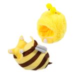 ifundom 1 Takım Arı bebek kıyafetleri Oyuncak kıyafet Oyuncak aksesuar Elbise dikişi bebek aksesuarı bebek çizgi film kostümü giyinmek için bebek kostümü çok güzel bebek dekoru kumaş