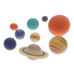 ifundom 1 Takım Gezegen 3d Stereo Modeli Çocuklar Güneş Sistemi Oyuncak Çocuklar Için Güneş Sistemi Güneş Sistemi Topları Gezegen Masa Dekorasyonu Diyorama Vinil 3 Boyutlu Toprak Izlemek