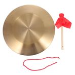 ifundom 1 Takım gong müzik enstrümanı şirket oyuncakları açık oyuncaklar zil sesi bakır vurmalı çalgı çin enstrümanı ayarlama baget Müzik Sehpası tokmak çocuk süslemek bakır çelik alaşımı
