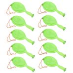 ifundom 10 Parça Yumruk Balonları Balonlar Için Yüksek Şamandıra Balon Hayvanlar Için Balonlar Balon Şişirme Doğum Günü Balonları Toplar Tatil Balonları Su Balonları Meme Kabarcık Green
