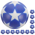 ifundom 12 Paket Masa Langırt 1. 26 Inç (32Mm) Langırt Topları Futbol Yedek Topları Ev Dinlenme Odası Için Langırt Masa Üstü Oyun Topu