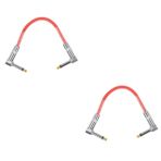 ifundom 2 Elektro Gitar Kablosu Spark Amp 635 Yama Kablosu Yama Kabloları Pedal Kablosu Pedal Panosu Kabloları Gitar Yama Kablosu Gitar Pedalı Kablosu Gitar Kabloları 635 Mm Yama