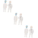 ifundom 6 Profesyonel Süsleri Minyatür Model Kum Masası Mini Doktor Minik Insanlar Şekilli Kalıp Simülasyon Çocuklar Için Insan Modeli Figürler Mini Insan Figürleri Mini