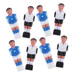 ifundom 8pcs Foosball Yedek Oyuncular Set Set Masa Futbol Oyuncuları Bebekler Foosball Masa Yedek Erkekler Masa Futbolcular Figürinler Figürler Lanet Masa Oyun Parçaları